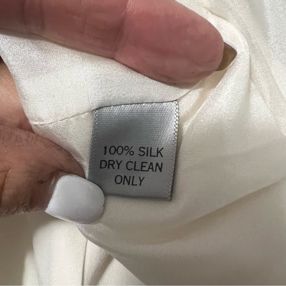 MORGANE Le Fay Silk Blazer L - Picture 8 of 12